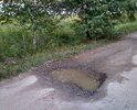 Дорога соединяющая деревню Митьково Раменского муниципального района с федеральной трассой в отвратительном состоянии.