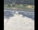 Продавленный люк! Опасность повреждения колеса!