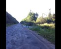 Отвратительное полотно единственной автомобильной дороги, ведущей к д. Волнога (Калязинский р-н, Тверская область) от пересечения с автодорогой г.Сергиев-Посад – г.Калязин.