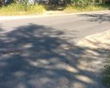 Улица Набережная является центральной (главной) улицей микрорайона Восьмерка г. Гусь-Хрустальный Владимирской области. Здесь ходит общественный транспорт (автобус № 6). Городские власти недавно рапортовали о том, что сделали дорогу от 120 дома до пос. Лесного. А вот от начала ул. Набережной (от первых домов, начиная с поворота от стадиона) и по всей протяженности (до конечной остановки автобуса), именно та часть дороги, где наиболее интенсивно ходит транспорт, опасные ямы по 12-15 см глубиной, местами по всей ширине дороги. Не проехать-не пройти. Попав в такую ямину, например,  в дождливую погоду, когда эти "воронки, как после бомбежки" заливает полностью водой, в такой яме можно запросто оставить колесо или навернуться не слабо на том же мотоцикле. Очень опасно!!! Разъехаться машинам невозможно, только по этим зияющим дырам. Живого места скоро на дороге не останется!