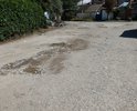 Данный участок дороги имеет множество очень глубоких ям, ремонта не было на ней очень давно