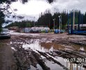 С 2012 г. на  дороге Ананино-Коряково действует пилорама и АЗС ИП Карандашева С.Е.  Дорога превращена в производственную площадку: по обочинам складируется древесина, погрузочно-разгрузочные работы проводятся прямо на дороге. Большегрузные машины быстро разрушили грунтовую дорогу: глубокая грязь и непросыхающие лужи на всю ширину дороги препятствуют движению автомобилистов, велосипедистов и пешеходов. АЗС сооружена прямо на дороге с многочисленными нарушениями «Правил технической эксплуатации автозаправочных станций» и «Требований пожарной безопасности на АЗС».   
Многочисленные обращения (за 2012-2017гг) в Администрацию, Прокуратуру и др. структуры  Кичменгско-Городецкого района и Вологодской области  результата не принесли. В 2017 г. стало известно, что   07.07.2016 г в тайне от жителей Коряково (их мнения никто не спрашивал, сельского схода не созывалось)  Администрация Кичменгско-Городецкого района исключила дорогу Ананино-Коряково из реестра муниципальных дорог.