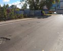 Новые ямы на проезде с ул. Сумская на пр-т Клыкова и к Областному перинатальному центру.