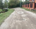Дорога в ужасном состоянии, после дождя с ребёнком невозможно ходить, т.к.одни лужи, которые не знаем где обходить.Пожалуйста, помогите нам, обращаемся каждый год в администрацию с этой проблемой, но безрезультатно. Спасибо.