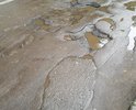 На данном участке очень глубокие ямы, большая проблема заехать во двор.