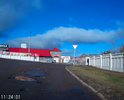 Перекресток, на котором сходится транзитная дорога с дорогой, ведущей к градообразующему предприятию. Требуется капитальный ремонт.
