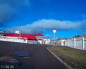 Перекресток, на котором сходится транзитная дорога с дорогой, ведущей к градообразующему предприятию. Требуется капитальный ремонт.