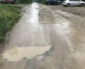 Дорога к дому 9 по ул. Васильевский  переулок д.9, а точнее ее отсутствие.