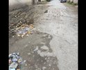 Разбитый участок дороги