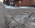 Исторический центр города, рядом храмовый комплекс, известный на всю Россию, а по улице и пешком пройти страшно. Ремонт дороги просто необходим в ближайшее время!