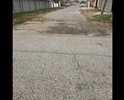 Разбитый участок, поперек перекопана