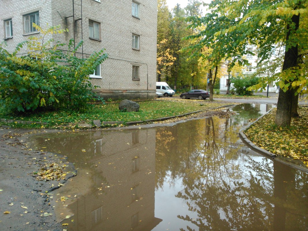 Карта убитых дорог города Пикалево