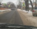 убитая дорога, множество мелких ям