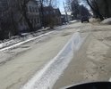 Отсутствие асфальтного покрытия после коммунальных работ много ям в некоторых местах просадка асфальта