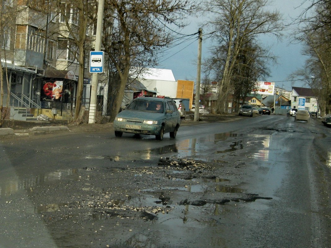 Карта убитых дорог города Ковров