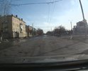Множество мелких ям на всем протяжении участка