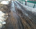 Каша грязи весной, осенью, летом после дождя не возможно проехать на легковом транспорте, доехать домой, выехать на работу, в школу. Асфальта нет вообще. Просим проложить асфальт.