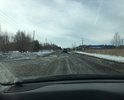 Дорога внутриквартальная, на территории Базы Стройиндустрии-1 г. Тобольск, в районе которой расположены производственные предприятия, асфальтовое покрытие практически отсутствует, огромные ямы.
