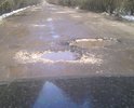 Дорога от д.Губцево до д.Артёмовки, по которой ездит школьный автобус, совсем убита