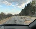 Настоящим сообщаю, что я следовала на собственном автомобиле по трассе Р87 (Ржев-Осташков) до п.Селижарово 29 апреля 2018г.(туда), 1 мая 2018г.(обратно).  Участок дороги, проходящий по территории Ржевского района, находится в аварийном состоянии. Практически повсеместно дорога состоит не из асфальта, а из ям разной ширины и глубины. А в некоторых местах асфальт вспучен до высоты 40 см. Объехать вздыбленный асфальт можно только по обочине. В темное время суток движение по данной трассе связано с риском для жизни. Проезжая 29.04.18, я наблюдала стоящий на обочине автомобиль с пробитым колесом, другой автомобиль со сломанной подвеской ждал эвакуатор, т.к не мог продолжать движение.  В последнее время движение легкового транспорта по вышеуказанной трассе связано с гарантированным ущербом для автомобиля и опасностью для жизни водителя и пассажиров, в т.ч. детей.
Особо опасные участки трассы - сразу после окончания населенного пункта г.Ржев (около муниципального городского кладбища), а также между 22 -23 км (в сторону г.Осташков). 
Состояние дороги Р87 не соответствуют безопасности дорожного движения и ГОСТ Р 50597-93 "Автомобильные дороги и улицы».