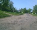 Отвратительная дорога на протяжении всего населенного пункта Россошь Репьевского района!!!