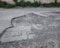Небольшой участок дороги прям возле Центрального районного суда Барнаула. Сильно убитый асфальт не ремонтируется несколько лет. Глубокие ямы, после дождя все в воде, зимой - колдобины, и уже видна арматура от плит.