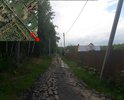 Полное отсутствие внутриквартальной дороги в поселке РАОC (в малоэтажной застройке).