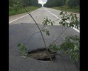 Это малая часть автодороги в один из туристический городов Вологодской области, а именно в город Кириллов. Прошу принять меры быстрее, чем произойдёт трагедия.