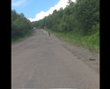 Дорога убита лесовозами.