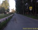 общее состояние дороги не плохое, но у д. 73 по Светлановскому проспекту глубокая яма и в районе школы 148 есть ямы