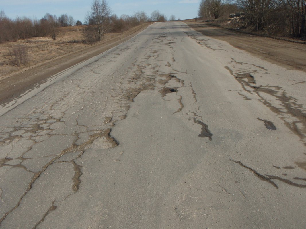 Дороги бабаево. Убитая дорога.