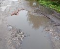 Дорога в убитом состоянии на протяжении всей улицы, а осенью и весной вообще проехать большая проблема на обычной машине. Дорога проваливается, калеи по колено.