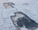 Дорога в ужасном состоянии.