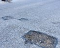 Дорога в ужасном состоянии.