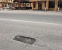 Ямы на дорогах. Требуется ремонт.
