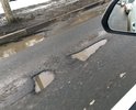 Глубокие ямы на улицах 40 лет Победы и улице Терешковой. Риск попадания в аварию.