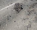Дорога находится в аварийном состоянии данный участок заливает водой и все ямы скрыты  дорожное полотно имеет многочисленные повреждения.