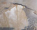 Дорогу не делали более 15 лет. Для обеспечения работы автосервиса "АПЕКС" (являюсь собственником), вынуждены отсыпать щебнем ежегодно за свой счёт.