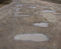 Разбитое грунтовое направление, называемой улицей Андреевская