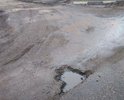 Необходим ямочный ремонт всей улицы Мартеновская. На фото приведены лишь отдельные участки.