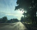местами крупные ямы