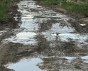 Полное отсутствие какой либо дороги. Отсыпаем собственными силами.