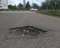 Дорога просто убитая. Проехать невозможно.