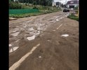 Дороги нет абсолютно. С каждой стороны ямы. Ямочный ремонт уже не спасает. Нужна нормальная человеческая дорога.