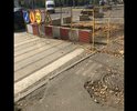 Полностью перекрыли полосу для выезда, сроков работ не видно, и самих работ тоже. Очень загруженная дорога, а теперь вообще перекрыли.
