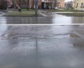 После проведения ремонтных работ "Водоканалом" заплатки утратили свои первоначальные свойства и появились выбоины и колейность. В 2018 году проводили частичный ремонт пр. Металлистов, но до этого места не дошли.