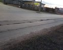 Дорожное полотно (спуск с ул. Балаклавской) требует восстановления, одна из полос не пригодна для движения транспорта.