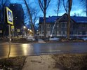 Аварийно-опасный перекресток, рядом детский сад. Необходимы мероприятия по снижению аварийной опасности. Да и знаки поправить необходимо.