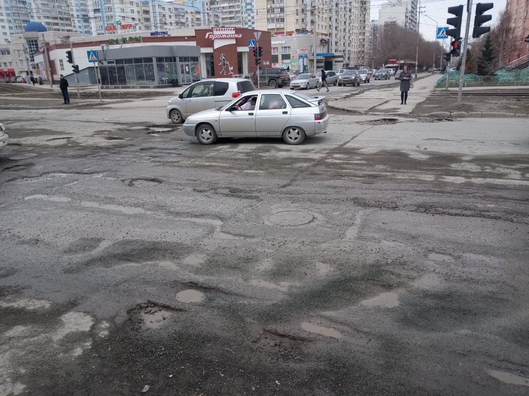 Дороги Новосибирска Фото