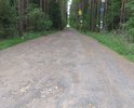 Дорога от трассы А-107 до садового товарищества.